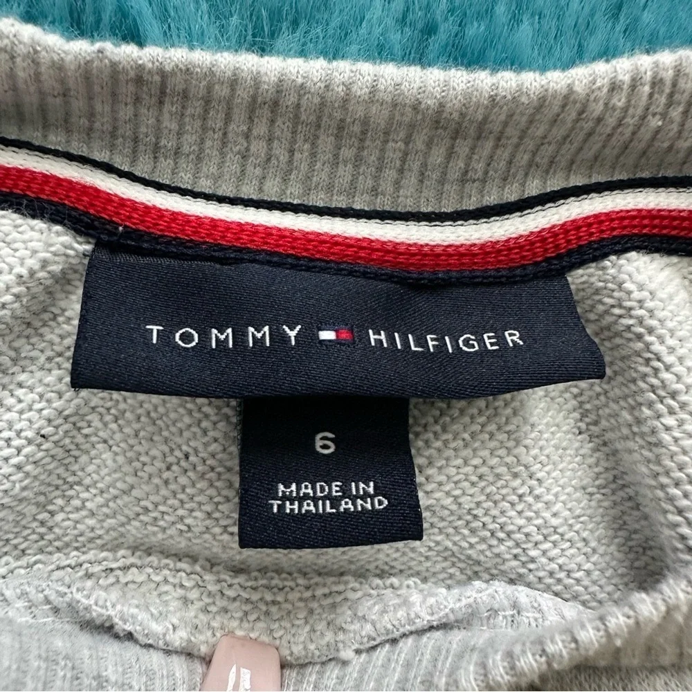 Tommy Hilfiger Kids Gray Shorts Set Size 6 Girls
